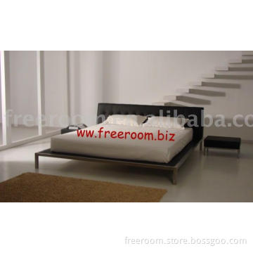 modern bed modern furniture. stainless steel furniture